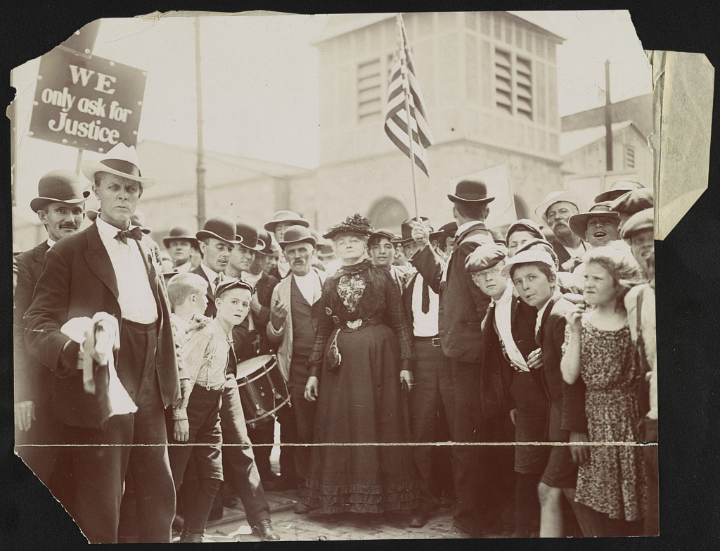 Peirce and Jones, 1903 — Mother Jones and the Children's Crusade