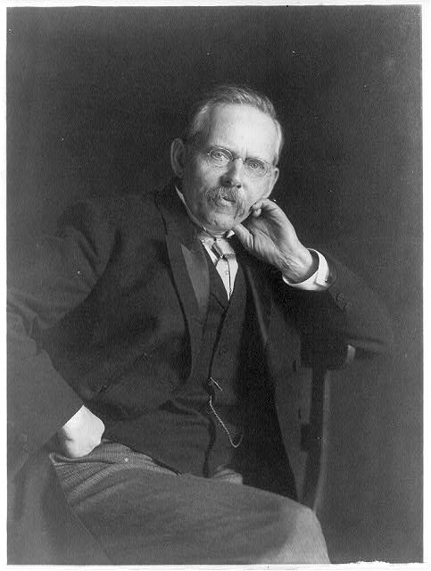 Frances Benjamin Johnston, ca. 1900 — portrait of Jacob Riis