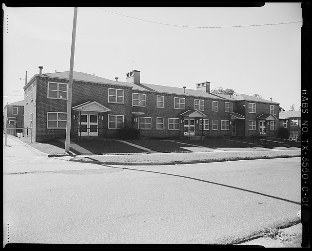 Thomas P. Eisenhour, 2010 — Stevens Courts public housing, documented by HABS before demolition