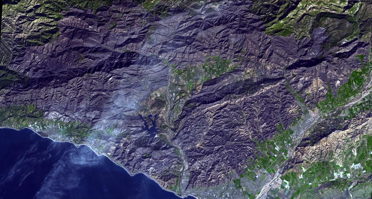 NASA, 2017 — the Thomas Fire, California (PIA22189)